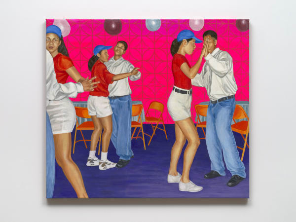 Delvin Lugo El Baile, 2022 Oil on canvas 30 x 34 inches